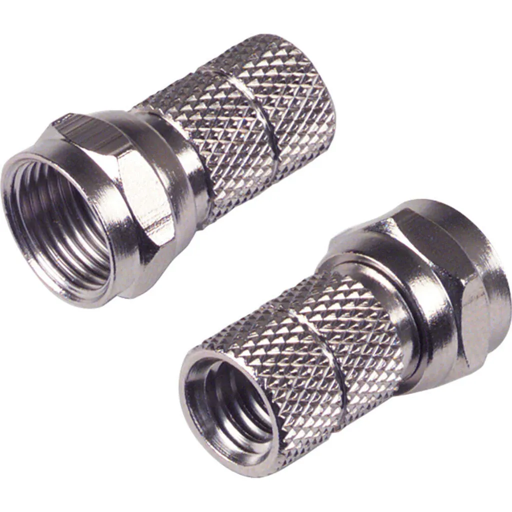 Raccord Câble Antenne Satellite F 7.5 mm Scanpart - Idéal pour Démodulateur