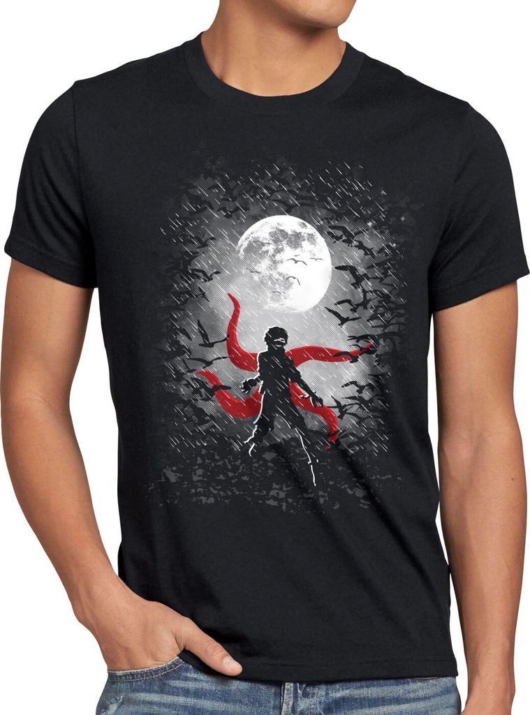 style3 Kaneki Night Herren T-Shirt tokyo anime manga Produktbild 