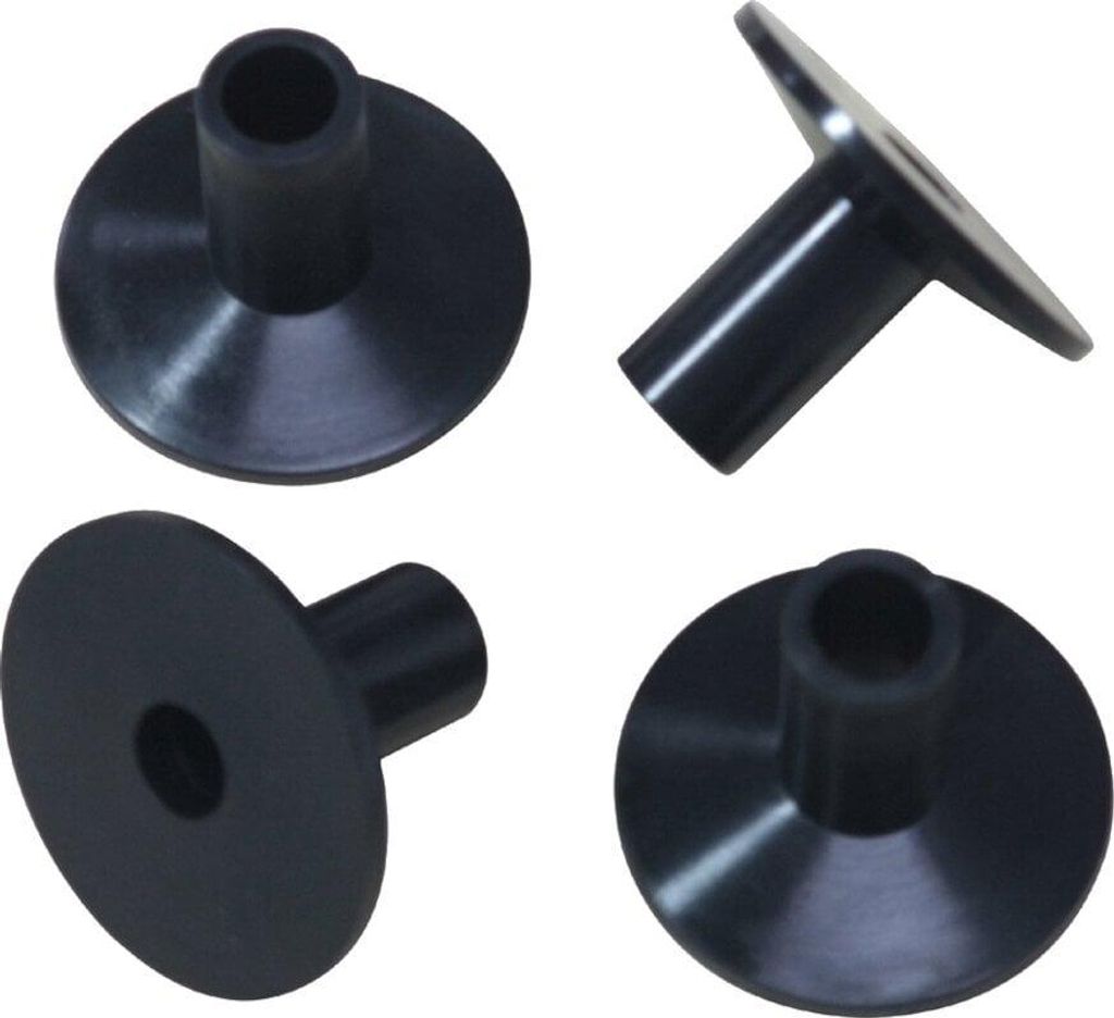 Dixon PSYV-19C-HP Deluxe Cymbal Sleeve 8mm w/ seat, M8 Dia. short, 4pc