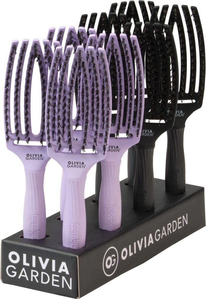 Fingerbrush Combo Medium, verpakking van 8 stuks, Productafbeelding 