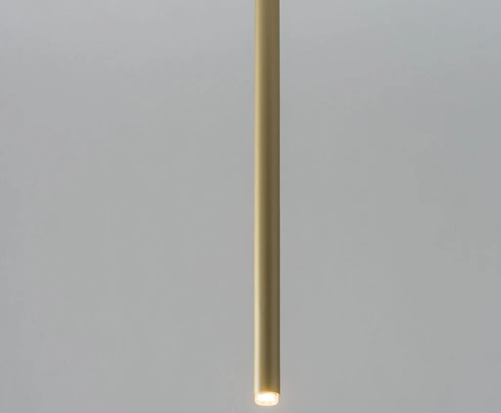 Spot Sopel Doré Mat 1xG9 3W Sigma Lighting - Tube Minimaliste 90cm