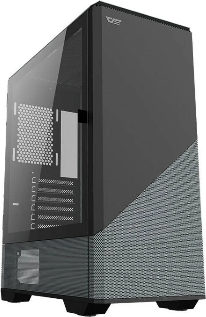 Case ATX Darkflash DLC31: Vetro Temprato e Mesh per Gaming PC High-End