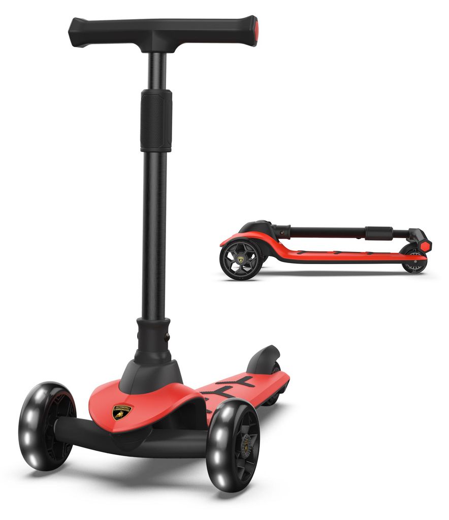 Lamborghini Kinder Roller Scooter ab 3 Jahren bis 50 kg - Produktbild 