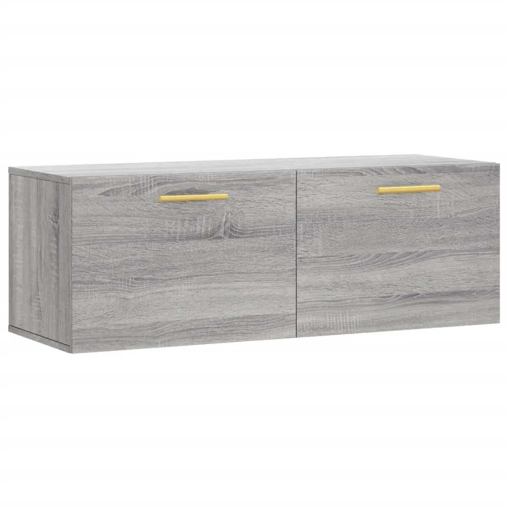 Mobile Sospeso SYFAX™ 100cm Grigio Sonoma - Arredo Salvaspazio Moderno