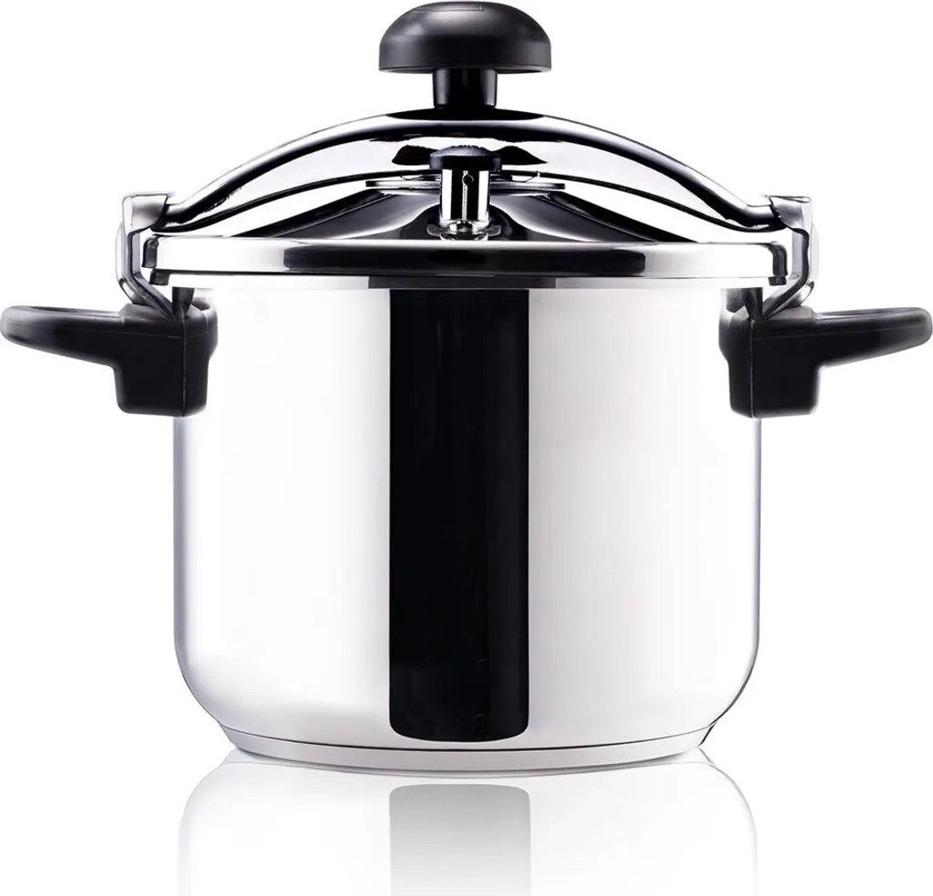 TAURUS Classic Moments 6L - 6 l - Vetroceramica - Gas - Induzione - Piano sigillato - Acciaio inossidabile - Acciaio inossidabile - Nero