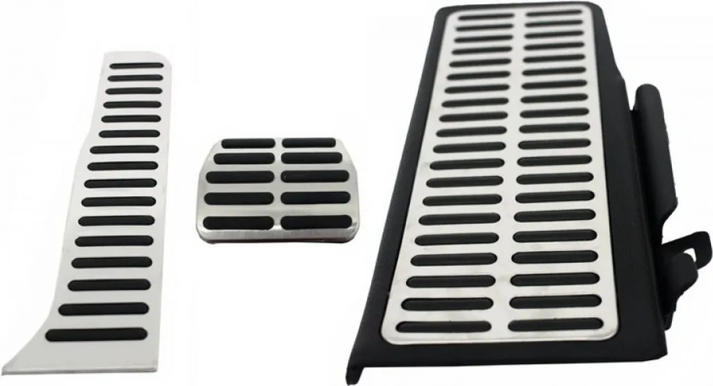 Pédales alu antidérapantes VW Passat B6 B7 CC : stop aux pieds qui glissent