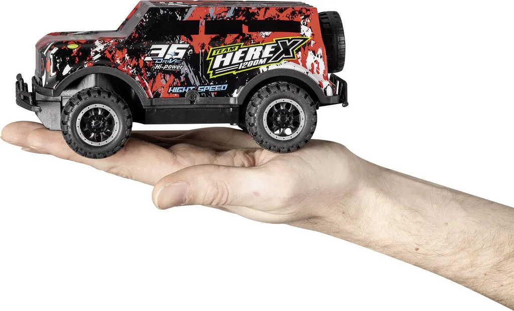Voiture Télécommandée Revell RC Ghost Driver Rouge Échelle 1:22 LED