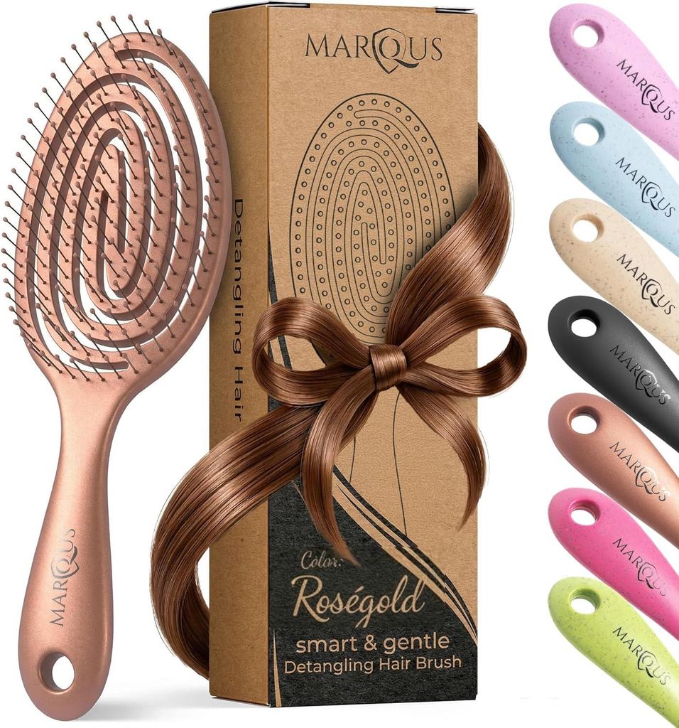 marQus biologische haarborstel & ontklittingsborstel zonder Productafbeelding 