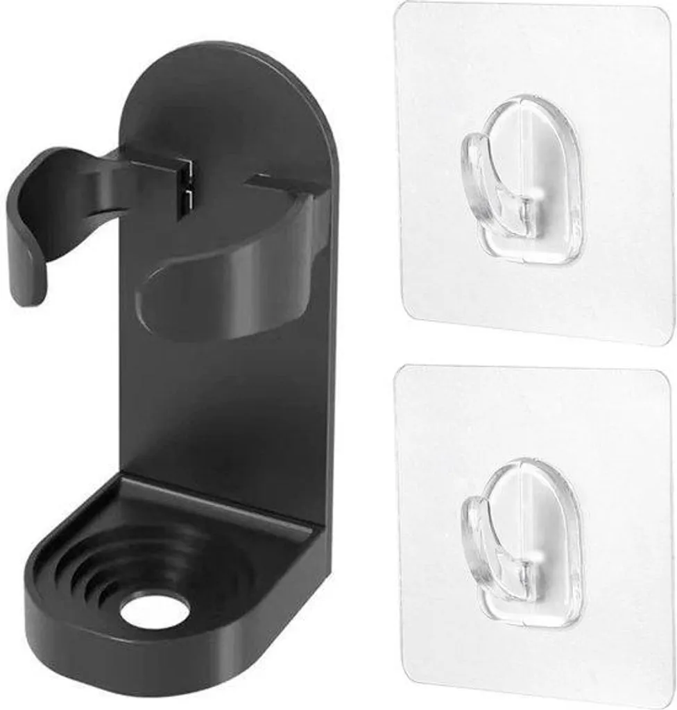 Porte brosse à dents électrique mural réglable avec rangement - 1 pièce