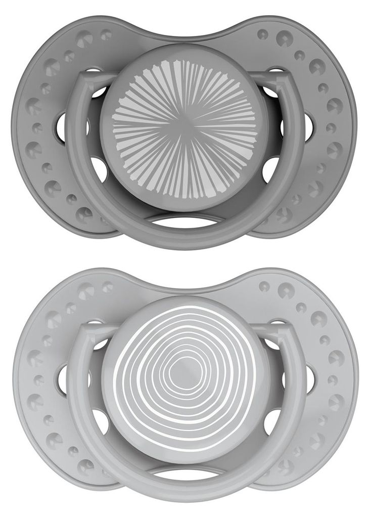 Pack 2 dynamische Schnuller Difrax lovi - 0 - 3 Monate - Produktbild 