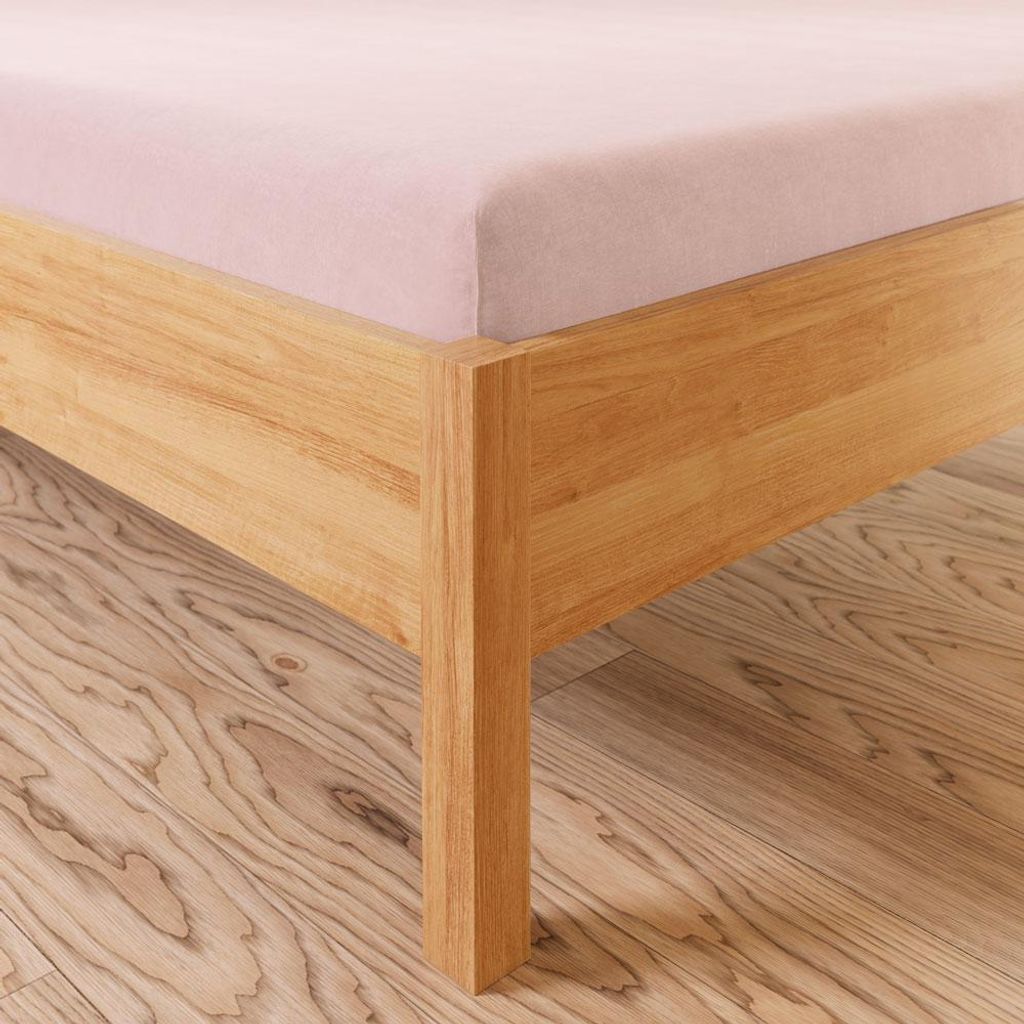 DREAMY PREMIUM Jersey-Spannbettlaken, Rosa, 220 x 200 cm