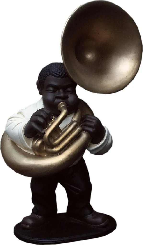 Figurine Statue de Tuba Design Décorative - Modèle 4036 - Style Moderne