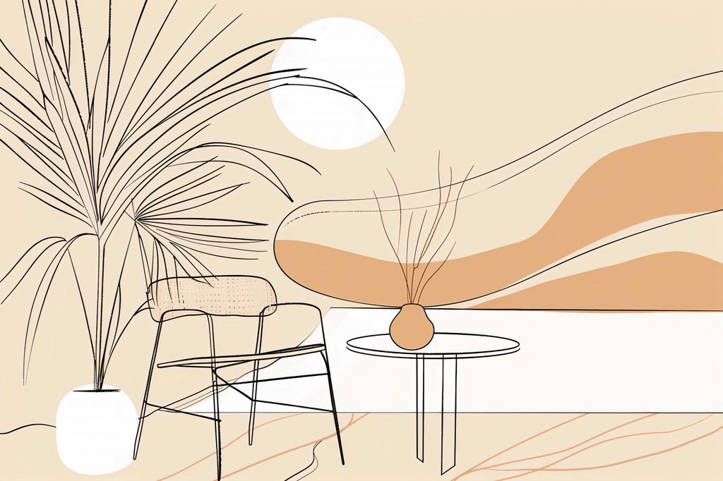 Plakat 30x20cm Morgenlandschaft