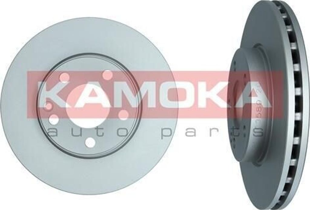 2x KAMOKA Bremsscheibe 103589 vorne passend für MERCEDES-BENZ A-Klasse (W176)