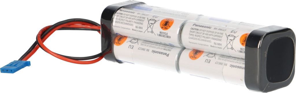 eneloop Akkupack 9,6V/2000 mAh - F2x2x2 passend für Futaba Empfänger Zelle eneloop AA