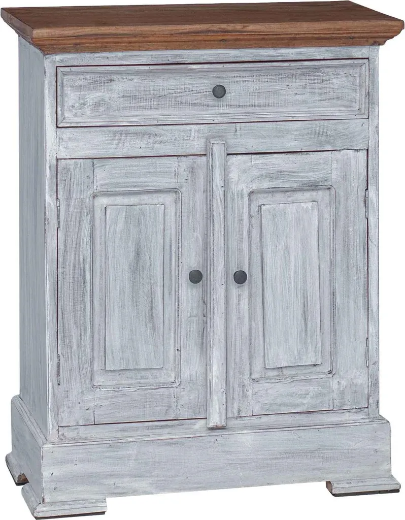 Mobiletto Salvaspazio vidaXL in Mogano 63cm - Organizer Legno Vero