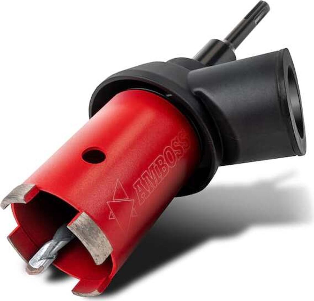 Dosensenker Red Force - 68 mm - SDS-Plus Set mit Absaugung Produktbild 