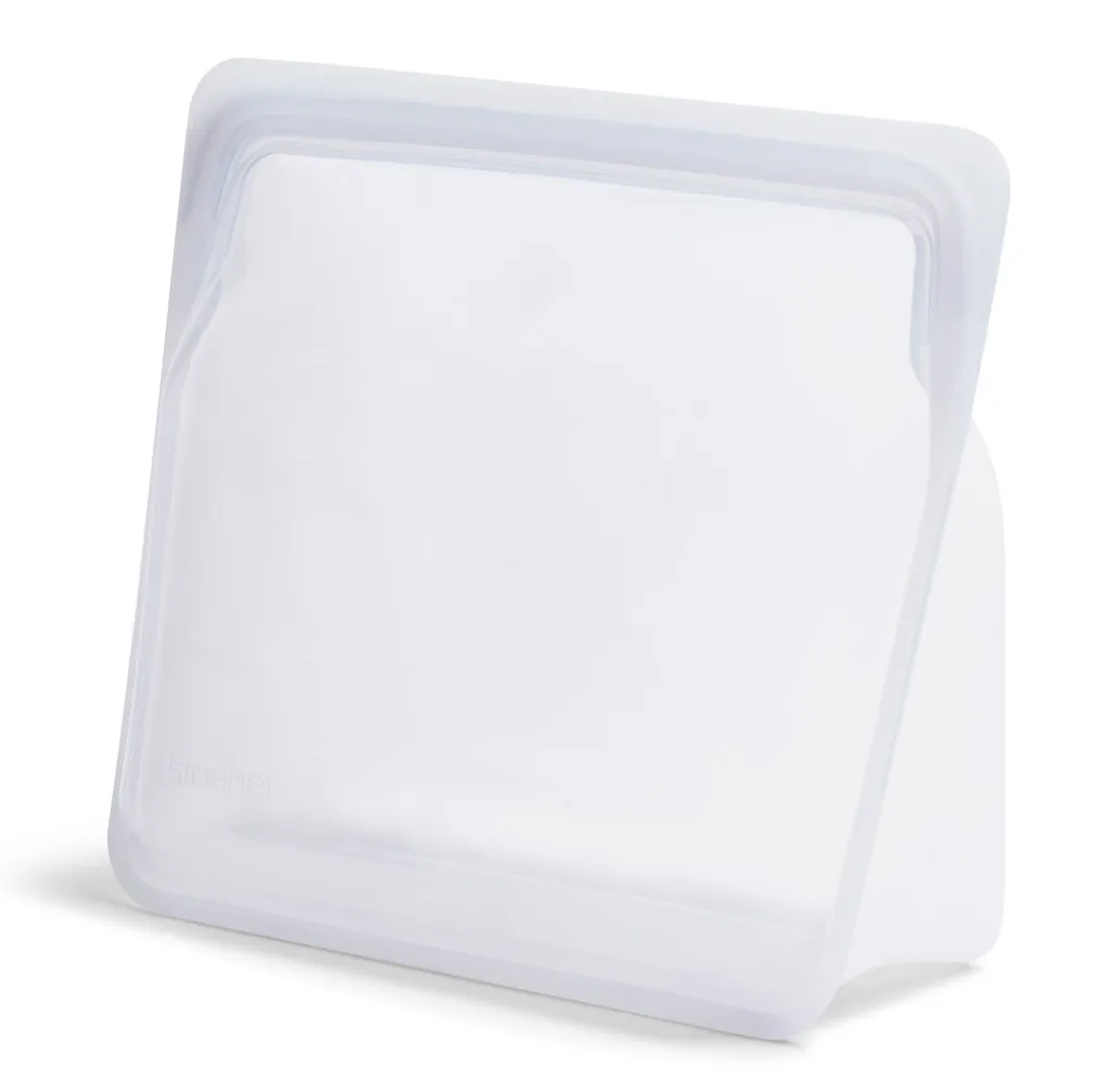 Sac de cuisson et congélation Stasher Stand up Mega 3L pour repas famille