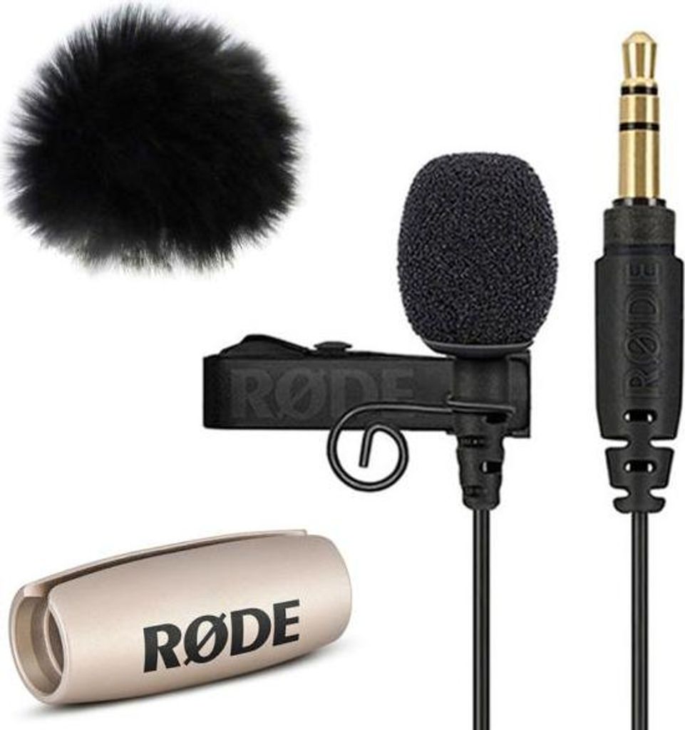 Rode Lavalier GO Mikrofon mit MicDrop und Windschutz