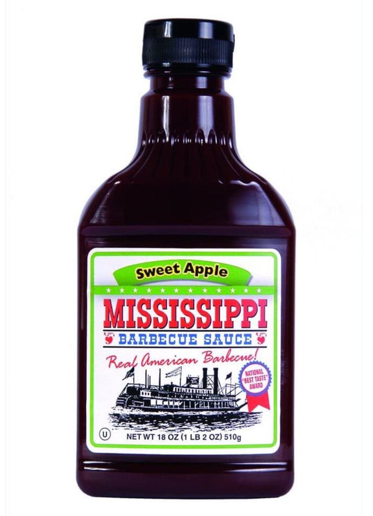 Mississipi BBQ Sauce Sweet Apple rauchig fruchtig süss Produktbild 