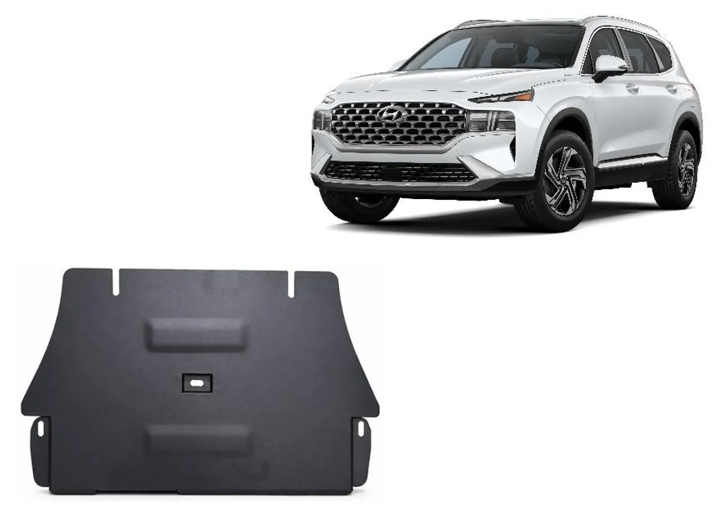 Protection Catalyseur Acier Renforcé pour Hyundai Santa Fe - Haute Qualité