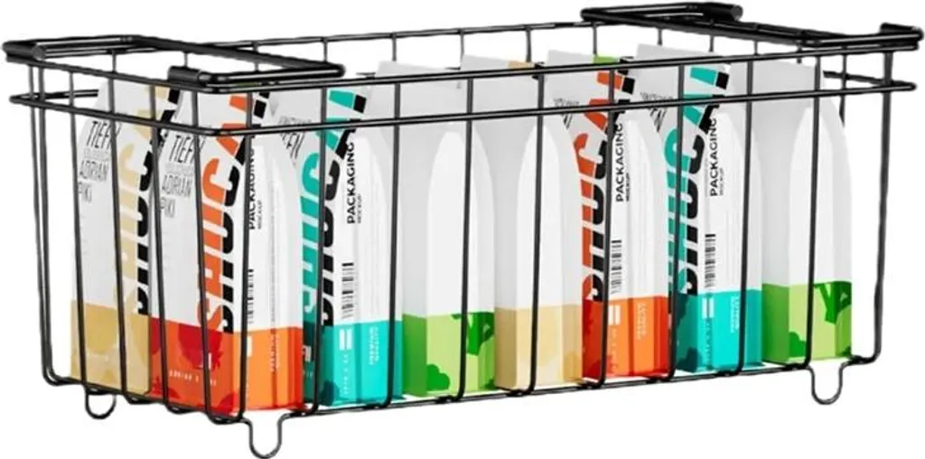 Récipients de congélation métal anti-givre empilables - Lot de 6 pcs