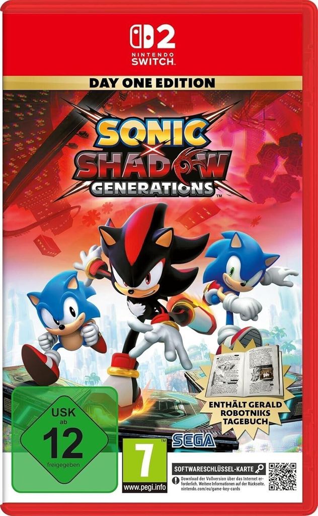 SEGA Sonic X Shadow Generations - Nintendo Switch 2 Day One Produktbild 