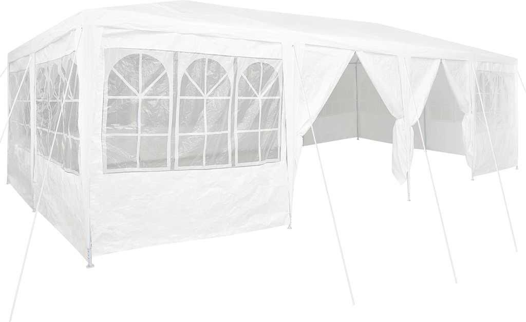 vidaXL Party-Zelt Weiß 800 x 400 x 266 cm Polyethylen Produktbild 