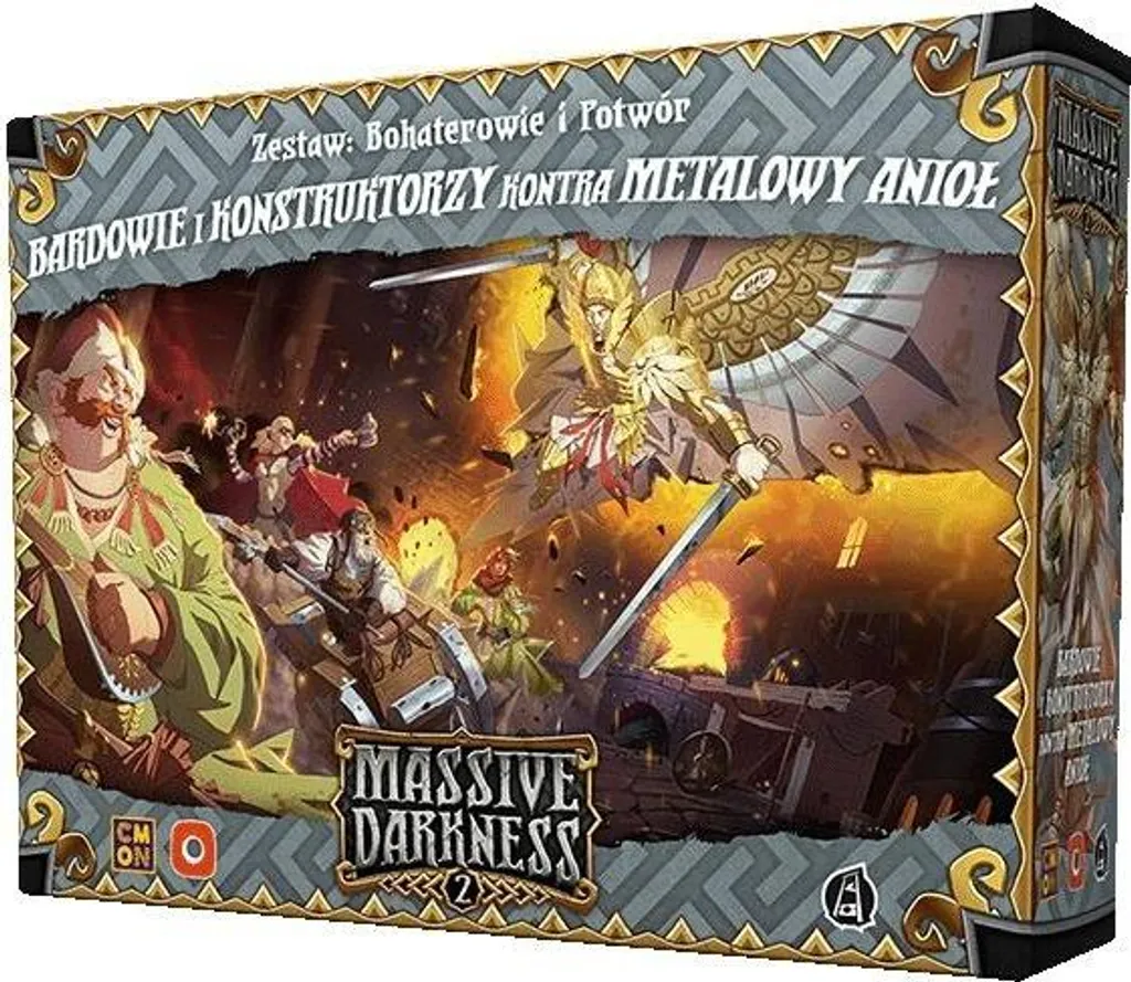 Massive Darkness 2 Bardes et Constructeurs extension de jeu CMON MD2