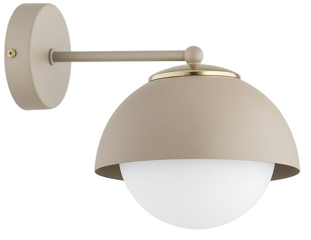 KAR-LIGHTING Wandleuchte 1-flammig Beige – Cosmo Ecru Produktbild 
