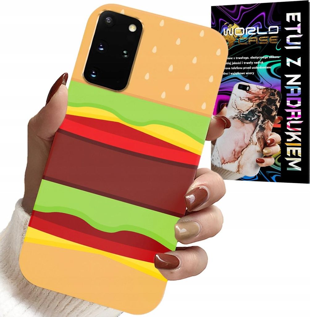 Fall Für Samsung Galaxy S20 Plus - Fall Burger Cheeseburger Geschenk Fall