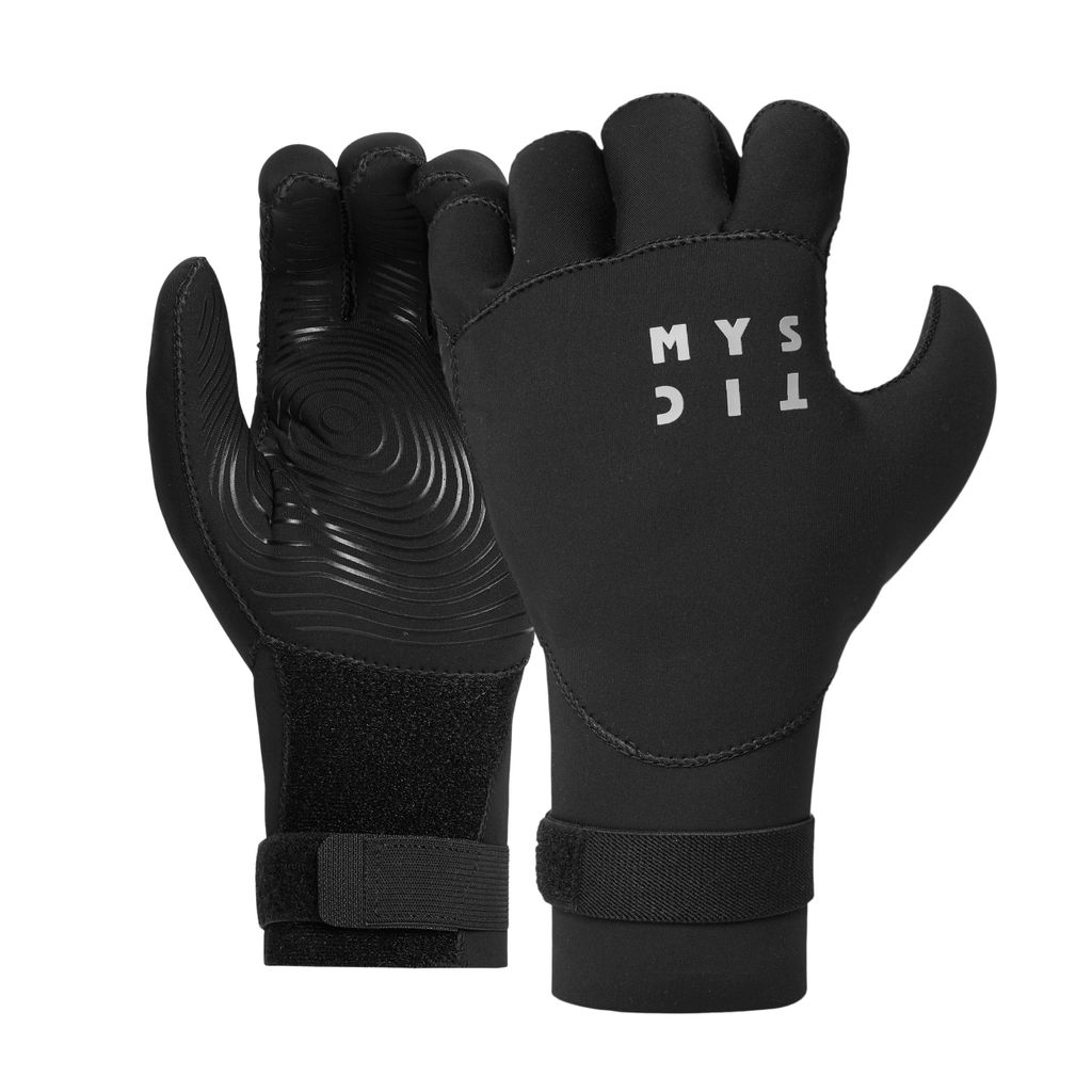 Mystic Roam Handschuh 3mm Precurved Schwarz M