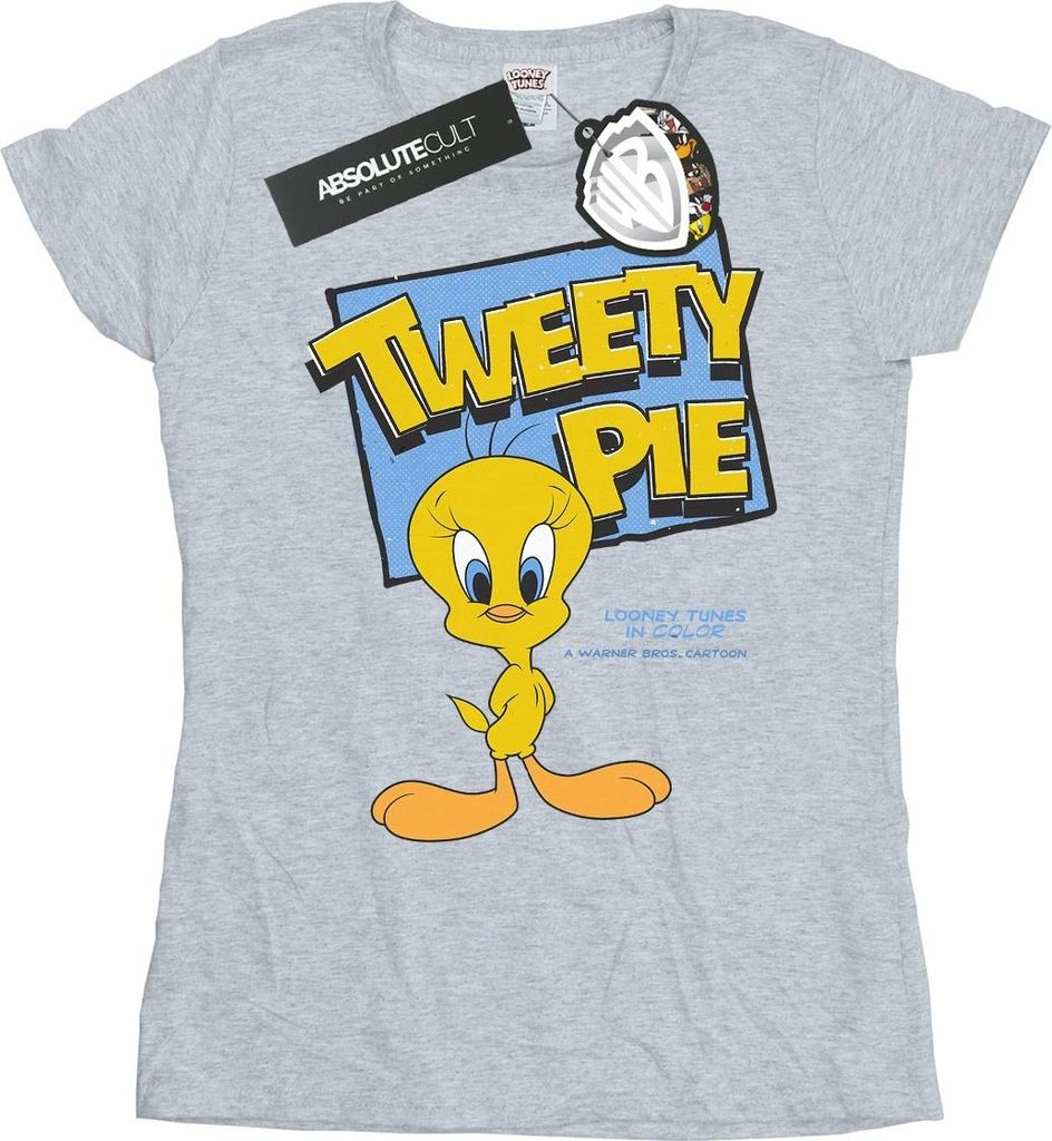 Looney Tunes - "Classic" T-Shirt für Damen BI897 (XXL) (Grau)