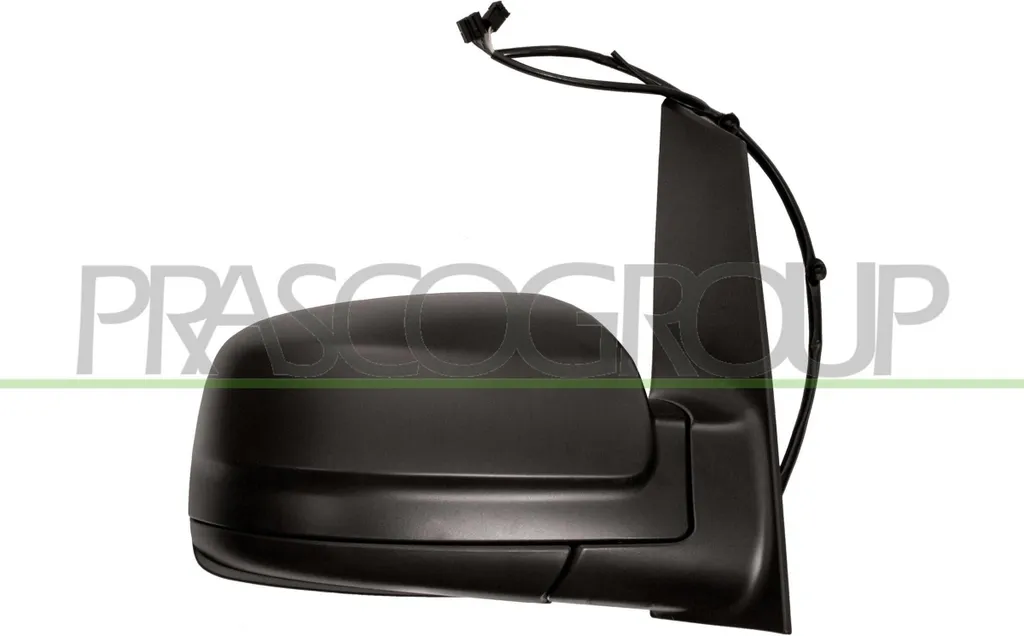 Rétroviseur extérieur droit complet pour Mercedes-Benz Vito W639 Noir