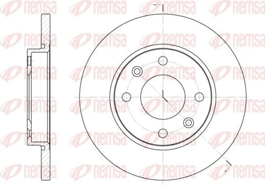 Disque de frein pour Xsara et Peugeot 306 - Freinage sûr pour la ville