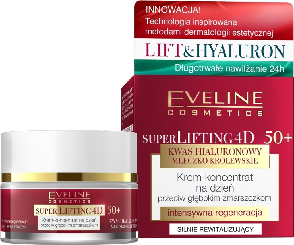 Eveline Cosmetics Anti-Aging Gesichtscreme Tagespflege 50+, 50 ml
