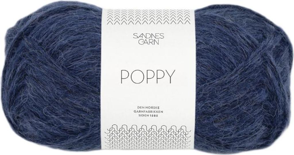 Sandnes Garn Poppy 50g 5575 marine
