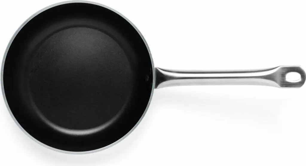 Comas Bratpfanne Teide Induktion, Pfanne, Edelstahlgriff, Aluminium, Silber, Schwarz, 24 cm, 8955