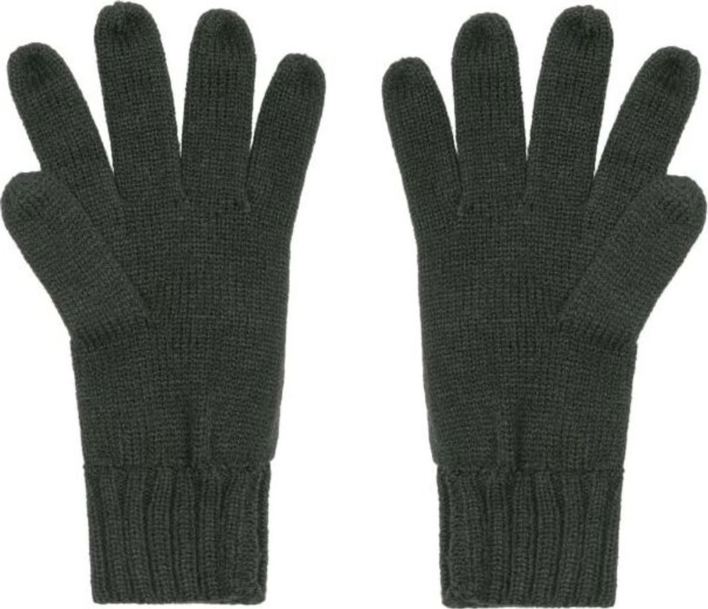Knitted Gloves black, Gr. L/XL