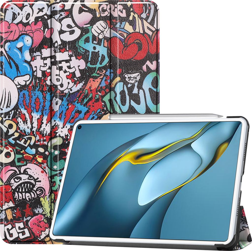 Schutzhülle für Huawei MatePad Pro MRR-W29 2021 10.8 Zoll Slim Case Etui mit Standfunktion und Auto Sleep/Wake Funktion