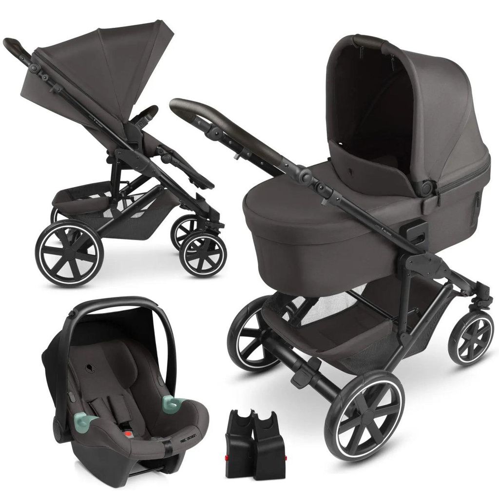 ABC Design 3in1 Kombi-Kinderwagen-Set Sierra All in