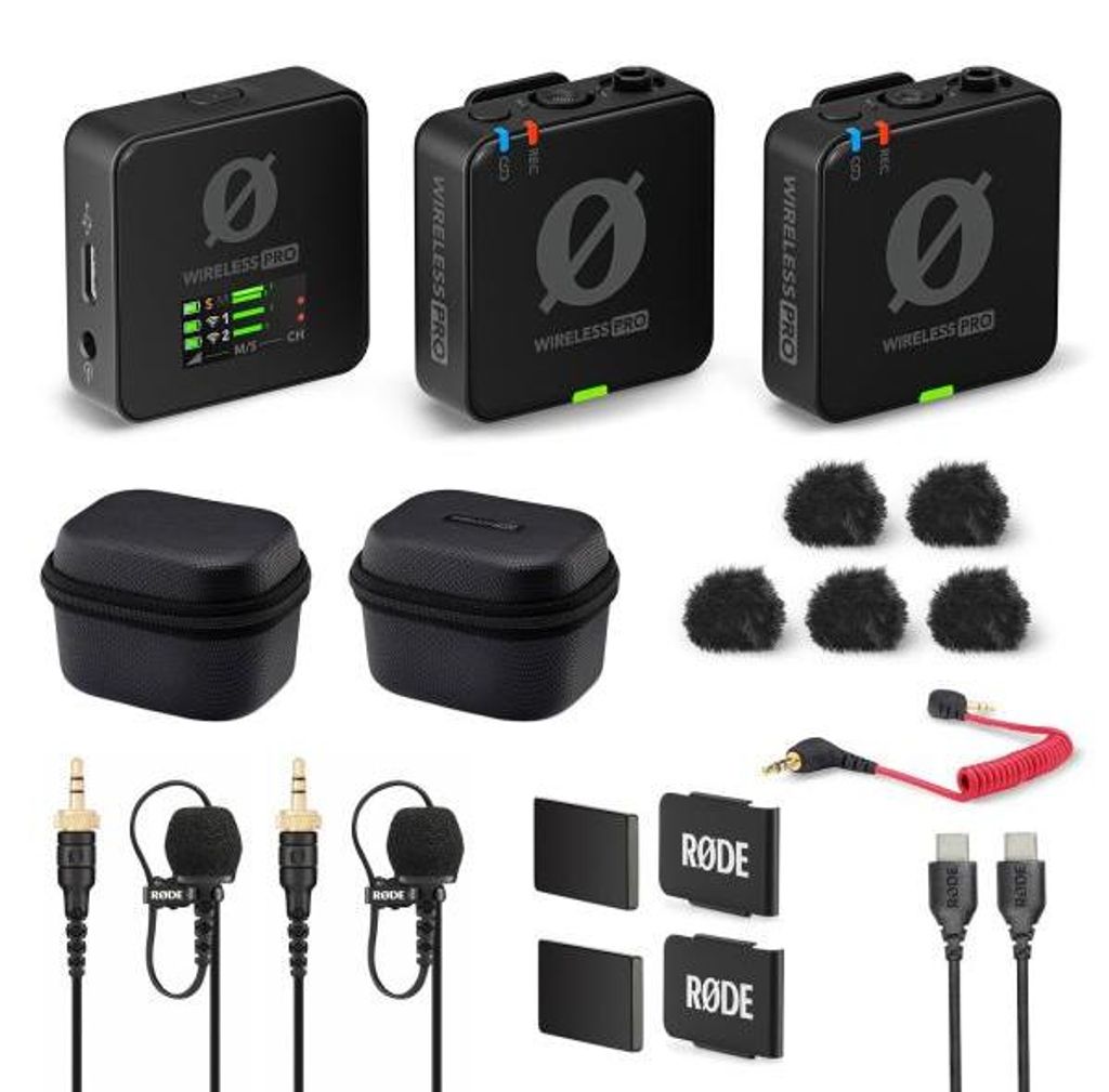 RØDE Wireless PRO, Lavalier-Mikrofon, RF Wireless, 260 m, Produktbild 