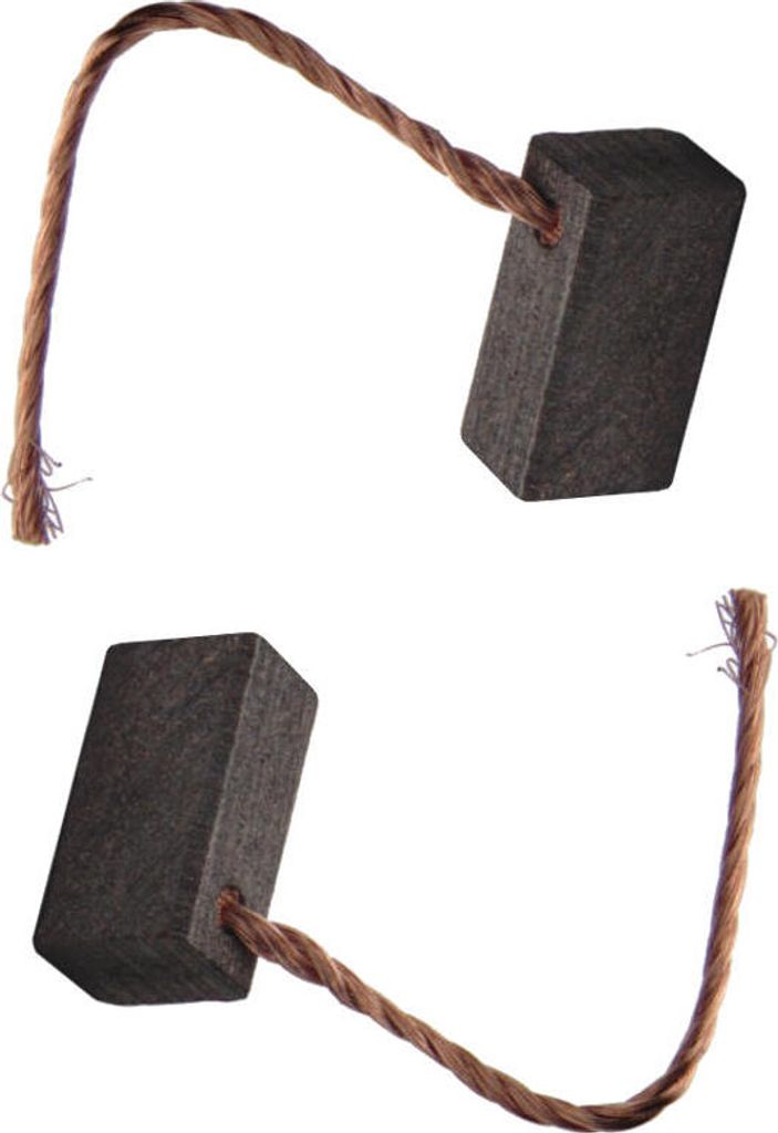2x Trade-Shop Motorkohlen / Kohlebürsten / Schleifkohlen 6,5 x 8 x 13mm 12-24V für verschiedene KFZ-Motoren Rolltor Garagentor Antriebe Lichtmasc...