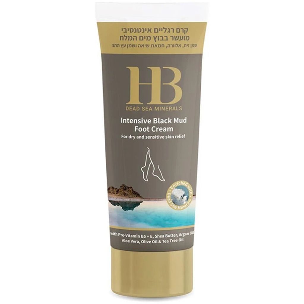 Health&Beauty Intensive Schwarze Schlamm Fußcreme 200 ml Produktbild 