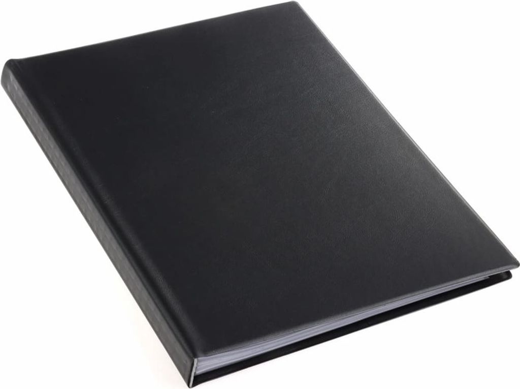 Rillstab 99454, Černá, Plast, 50 kapsy/kapes, Portrét, A4 Obrázek produktu 