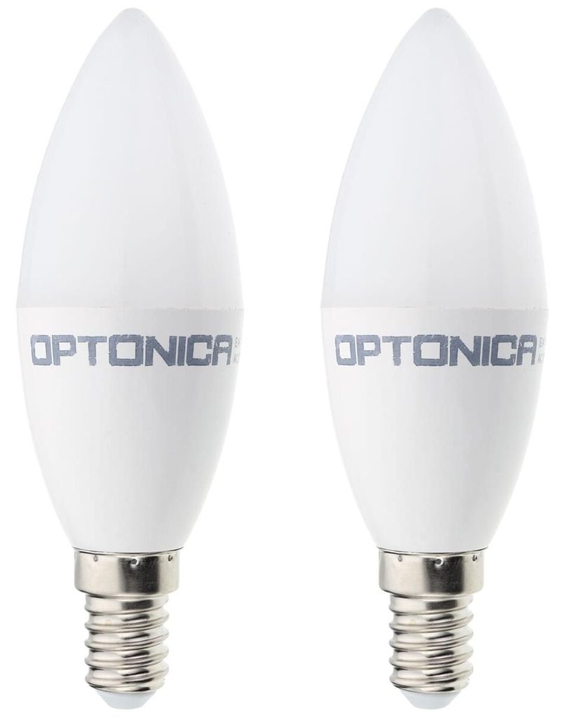 Optonica LED-Kerzenlampe C37 E14 8W 710lm 6000K 230V 2 Produktbild 