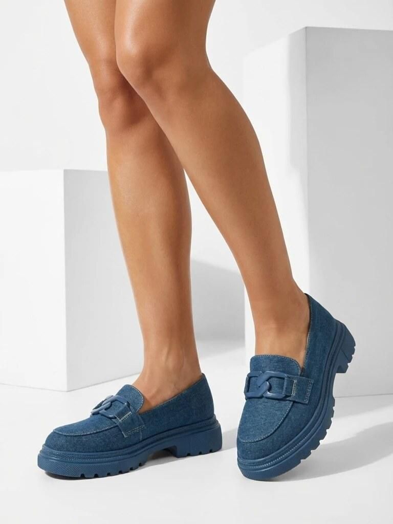 Damen Mokassins mit dicker Sohle Delora, Größe 40 Produktbild 