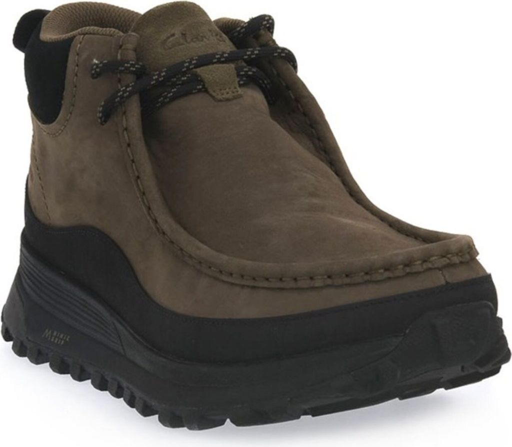 Clarks Schnürhalbschuhe bequem in grün, Gr. 8 Produktbild 1