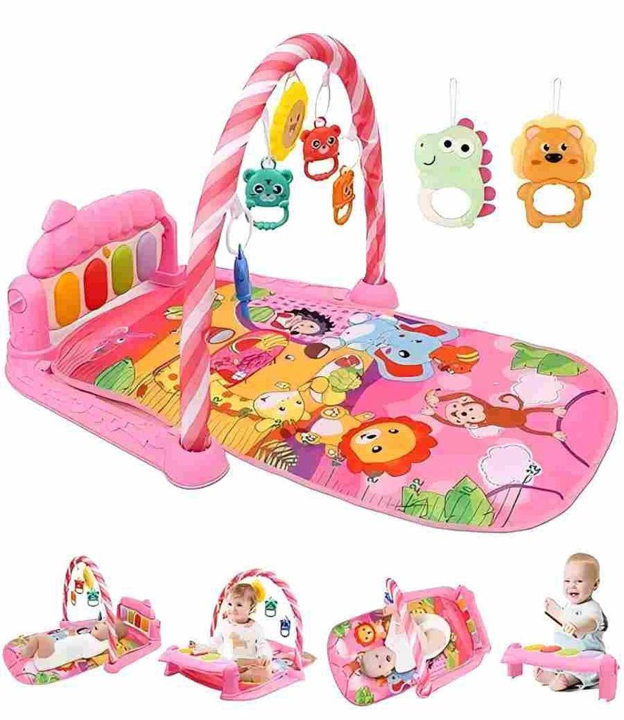 Musikmatte Baby-Spielmatte mit Spielbogen und Produktbild 