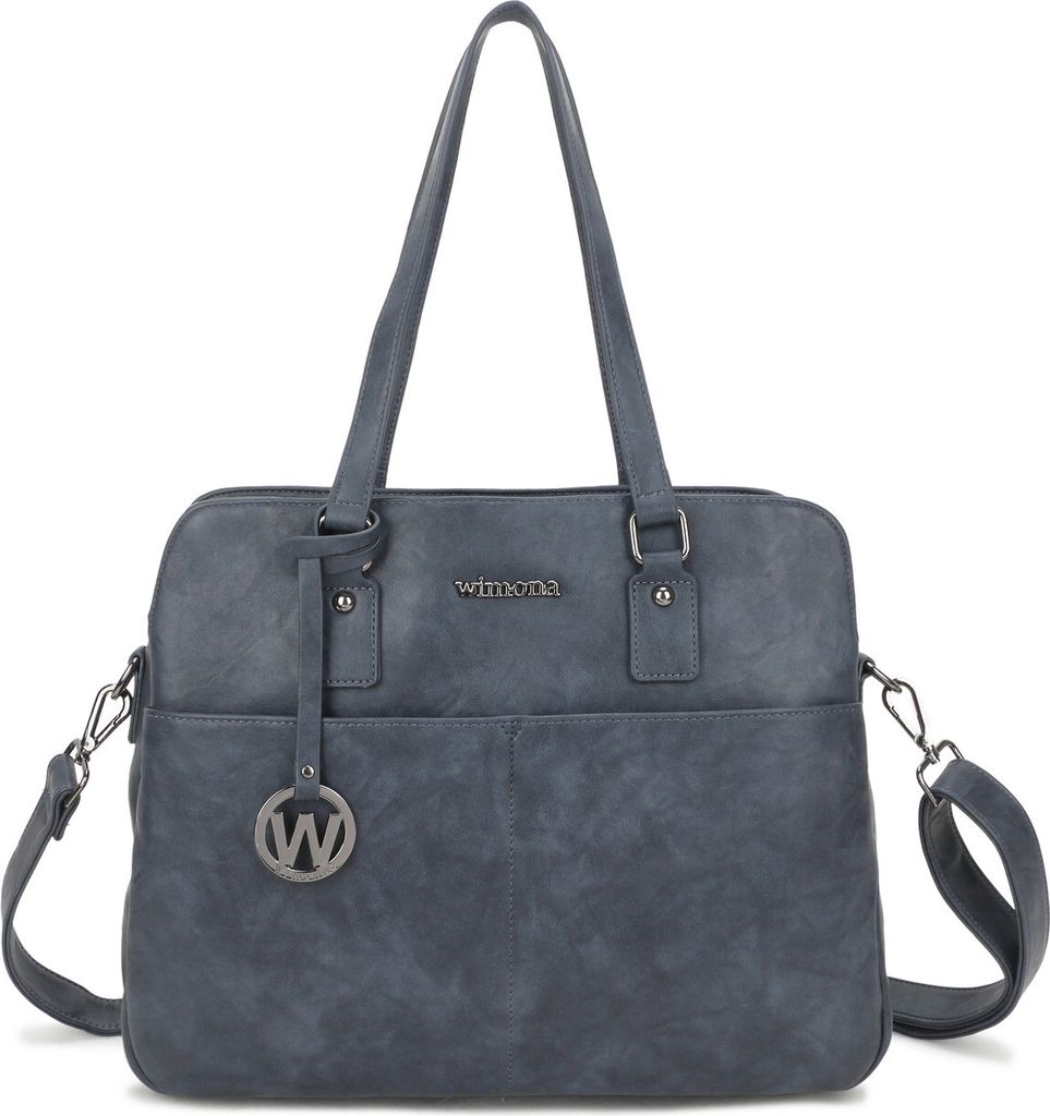 Carlotta Schul /Arbeitstasche Dunkelblau 30X39X11-CM